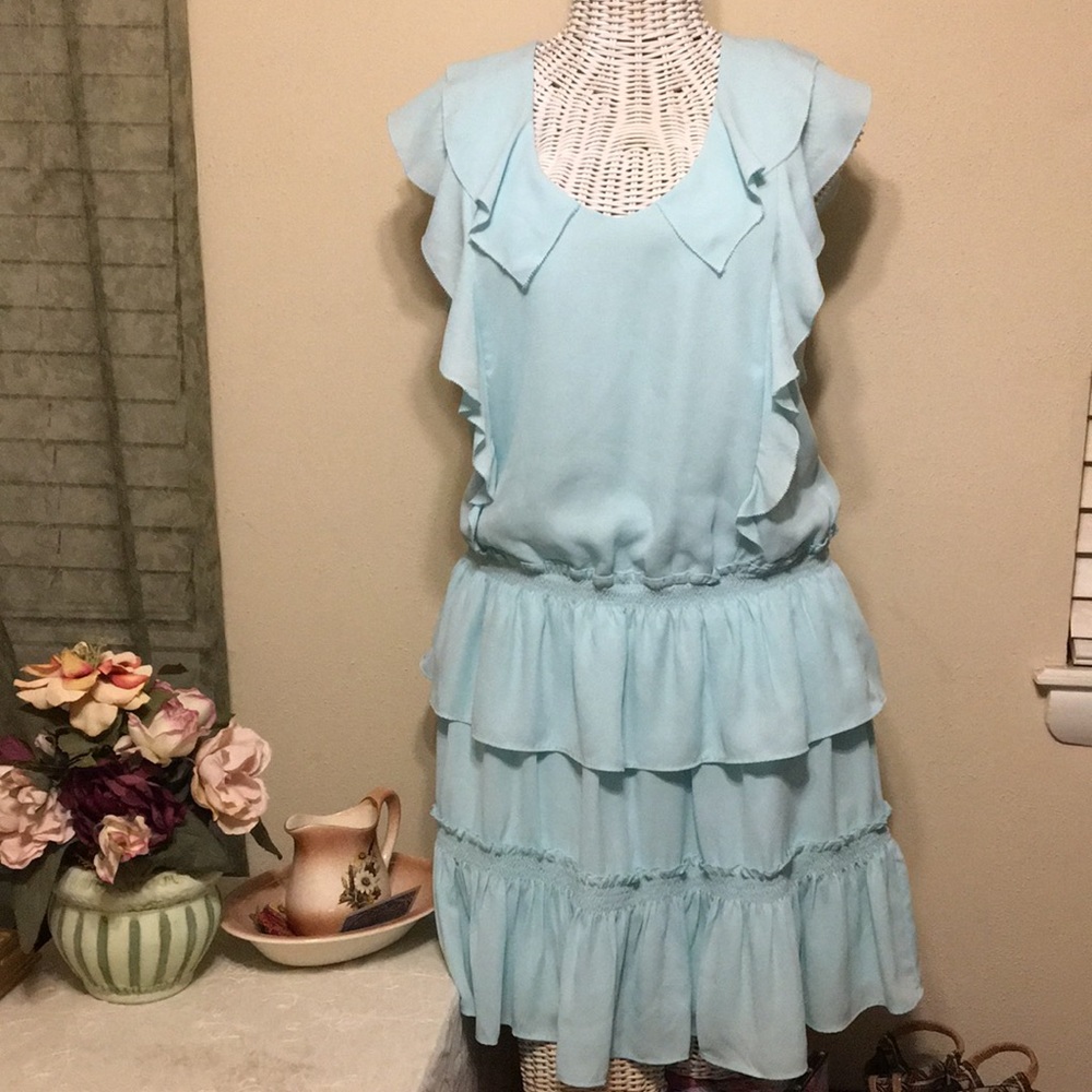 Banana Republic Ruffle Dress